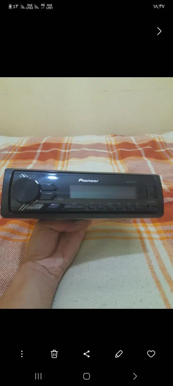 ضبط پخش پایونیرمدل۱۹۵دو خروجی و سوپرتیوترضبط کوییک|قطعات یدکی و لوازم جانبی|فردیس, فردیس|دیوار