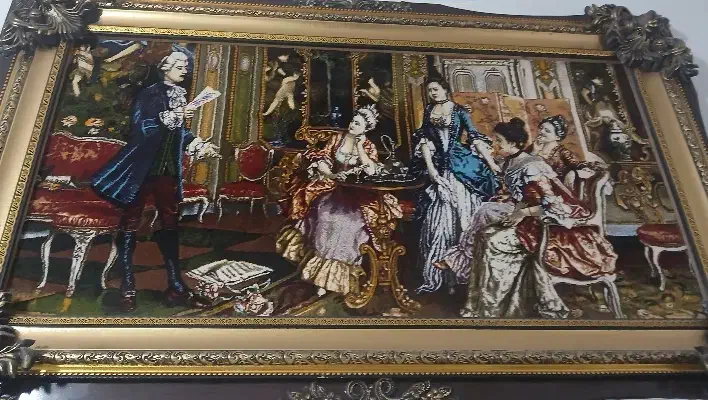 فاز دو.شمشاد هفت.مهر ۶|تابلو فرش|کاشان, فاز ۲ ناجی آباد|دیوار