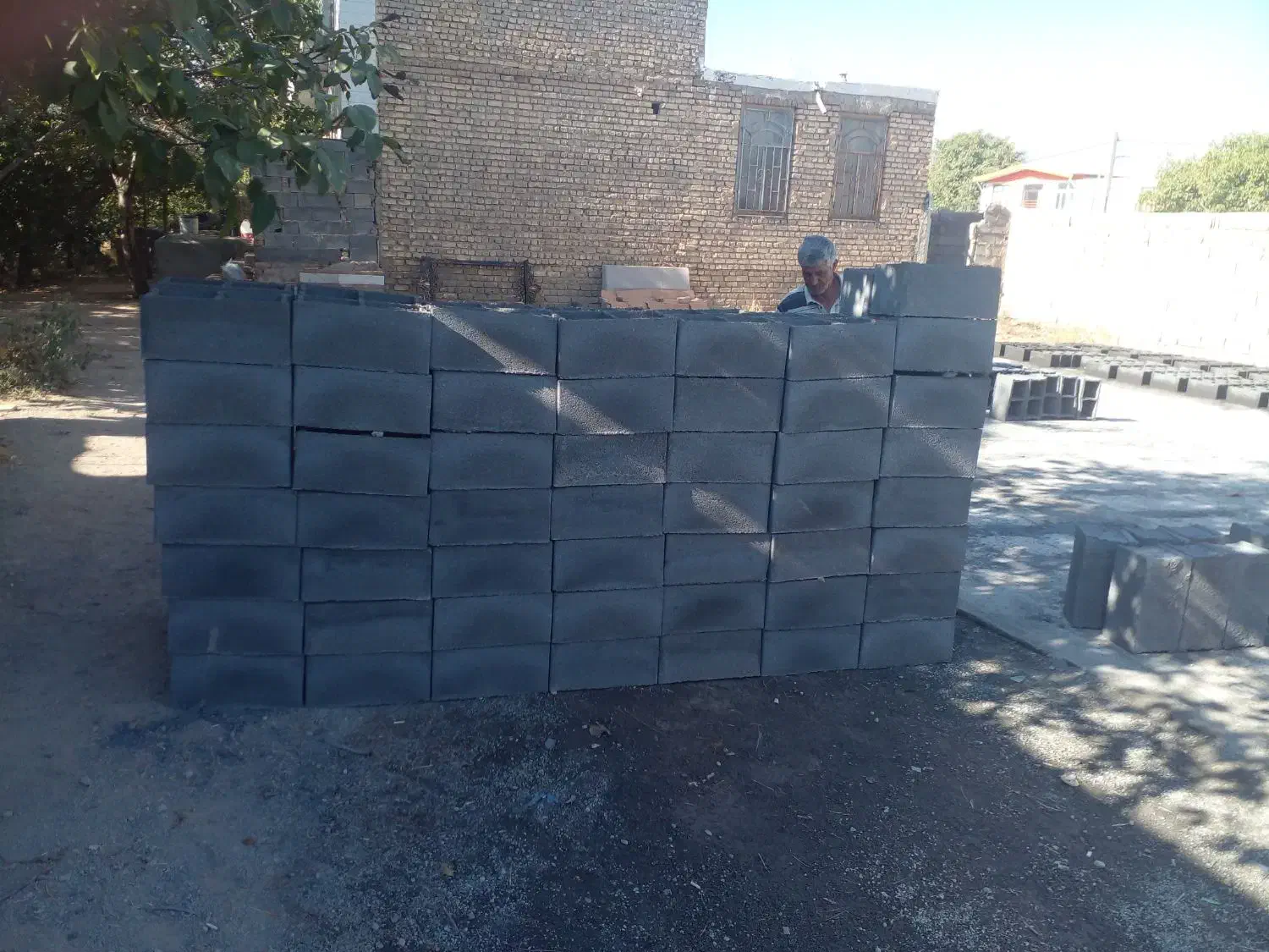 بلوک ته بسته|مصالح و تجهیزات ساختمان|شازند, |دیوار