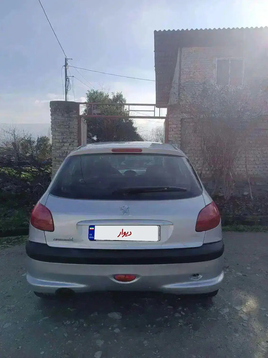 ۲۰۶ تیپ ۲ مدل ۸۴|خودرو سواری و وانت|گرگان, |دیوار