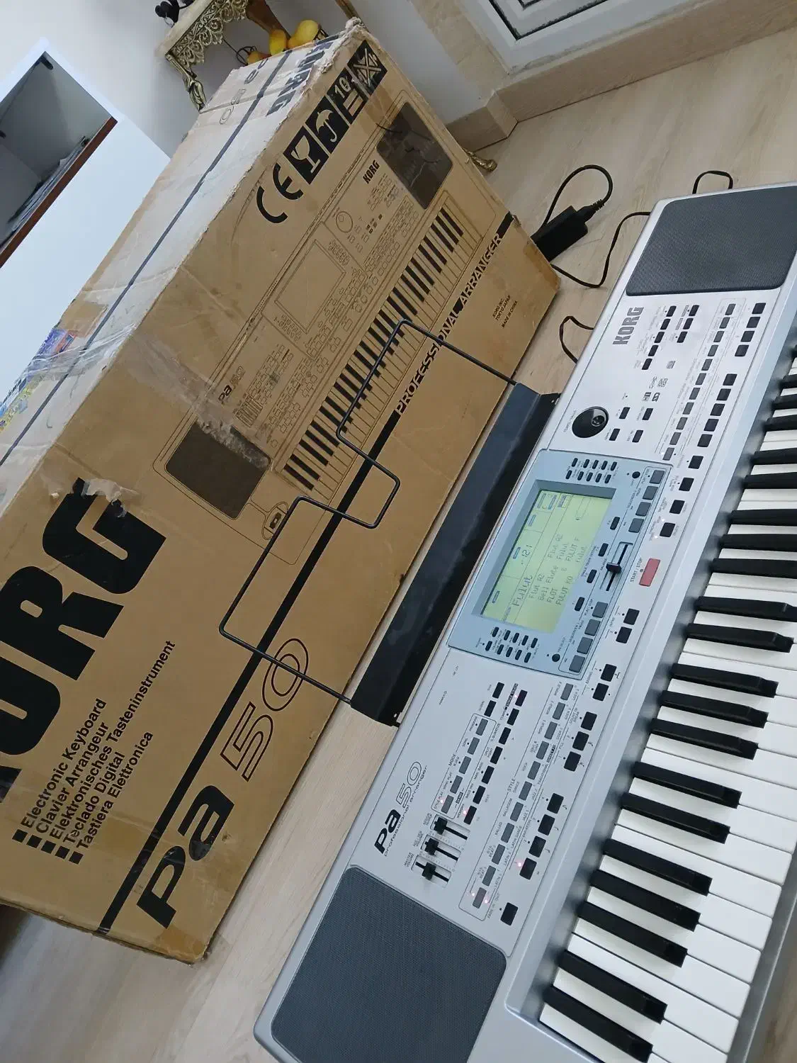 ارگpa50تبدیل80 درحدنو باکارتن فلش۴لب|پیانو، کیبورد، آکاردئون|تبریز, |دیوار