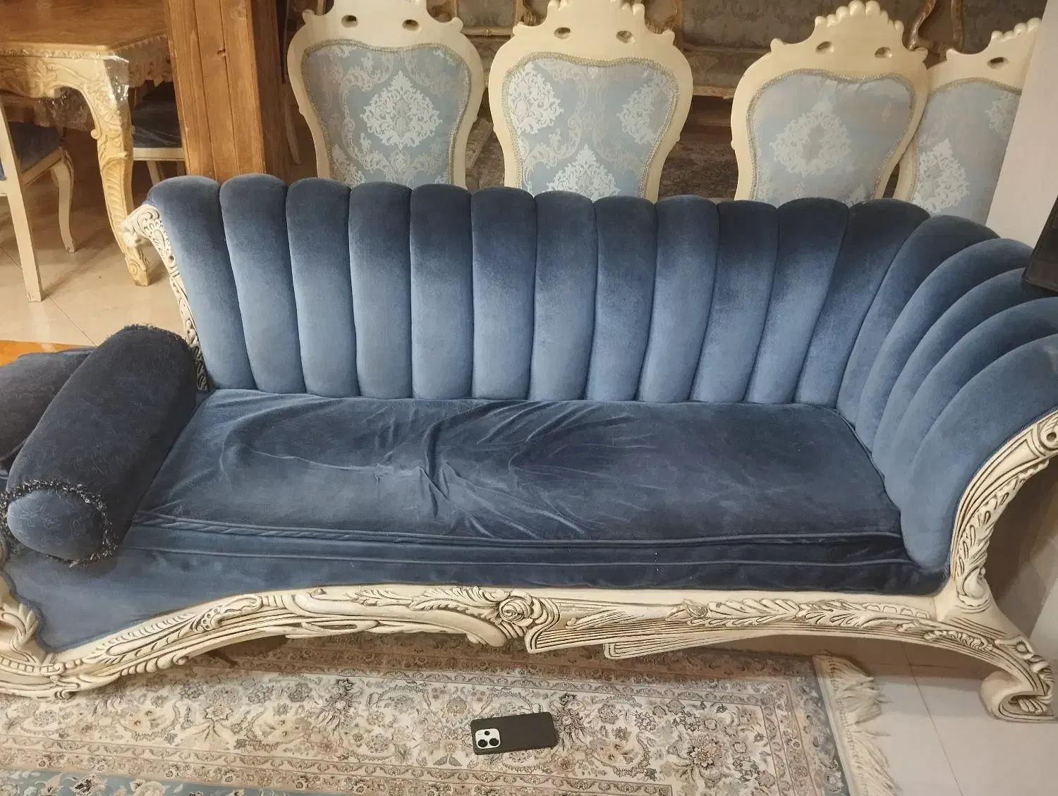 سرویس نهارخوری و مبل ۷نفره|مبلمان خانگی و میز عسلی|احمدآبادمستوفی, |دیوار