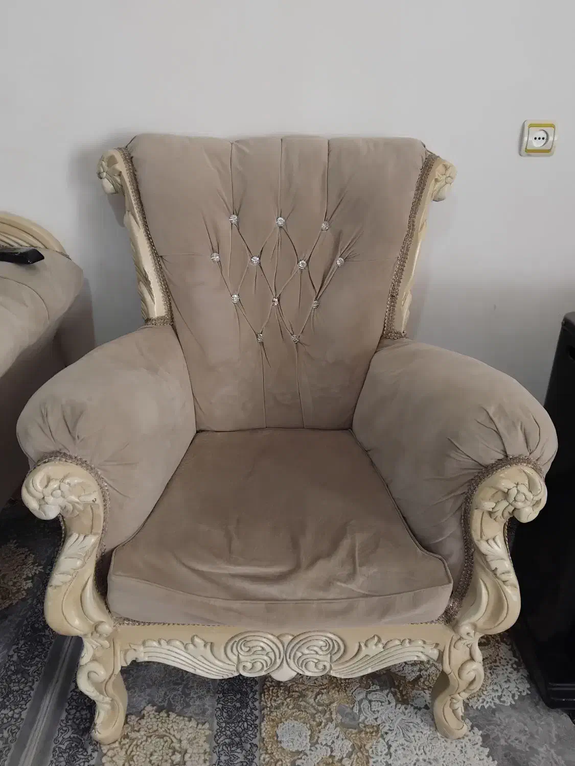 مبل۷نفره|مبلمان خانگی و میز عسلی|تاکستان, |دیوار