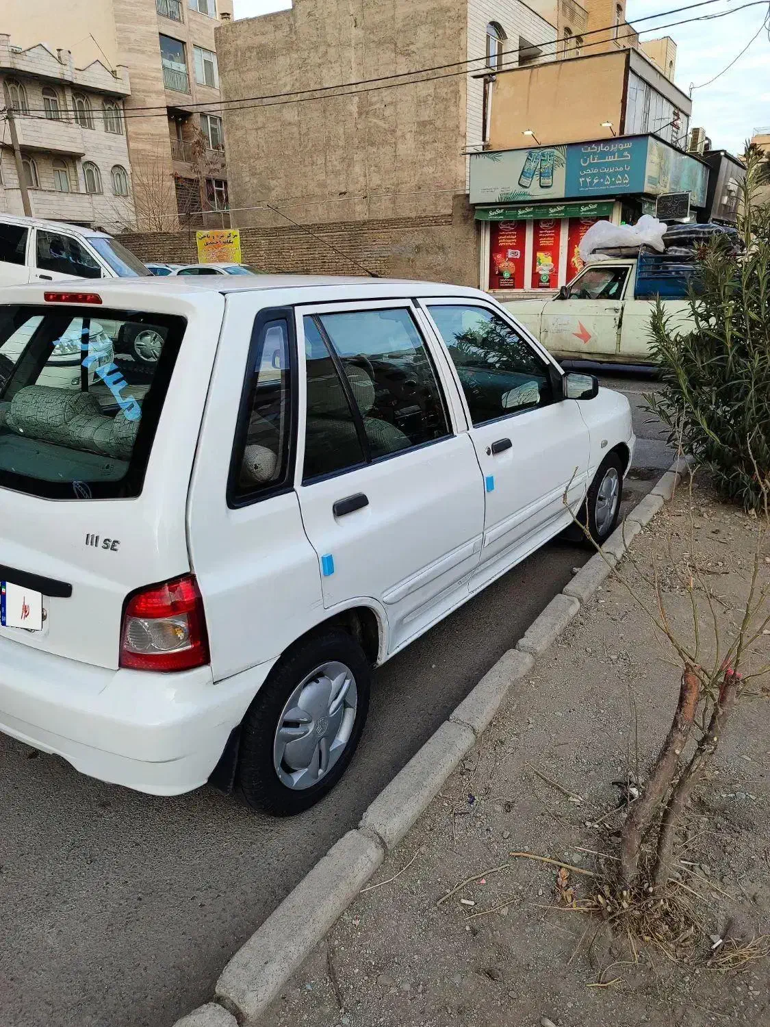 پراید 111 سفید مدل 93|خودرو سواری و وانت|کرج, گلشهر|دیوار
