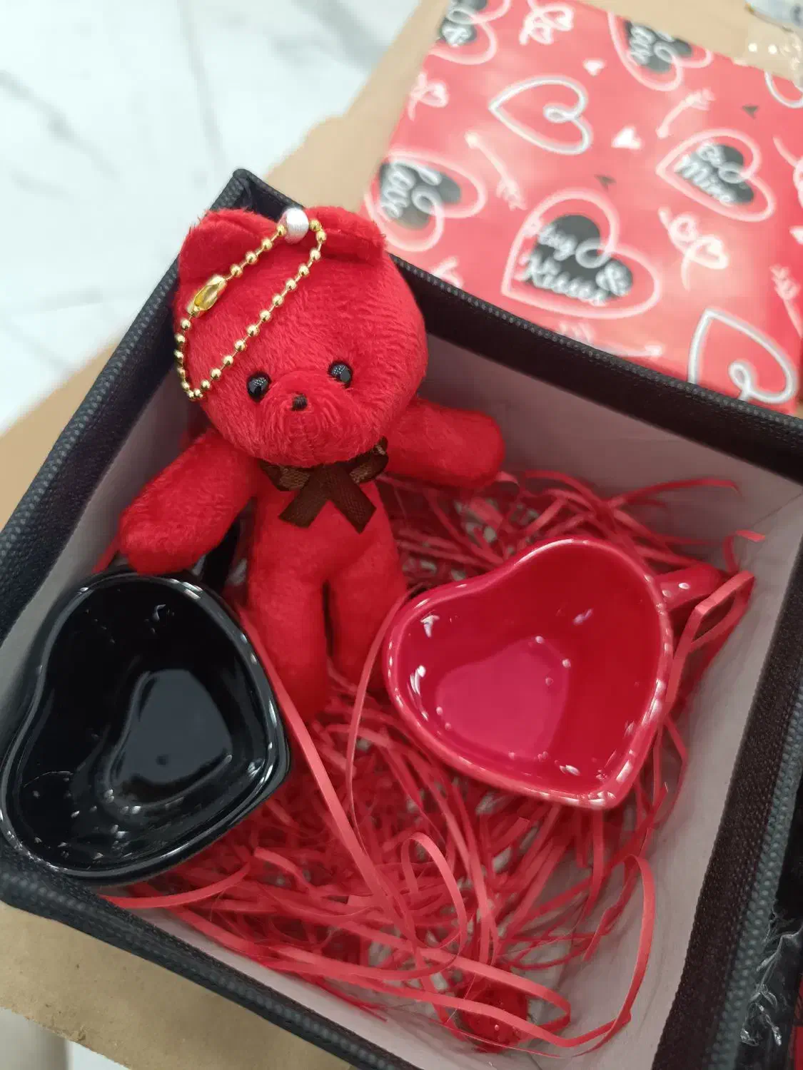 پک ولنتاین / قیمت تک و عمده / ست فنجان همراه عروسک|صنایع دستی و سایر لوازم تزئینی|تهران, لاله زار|دیوار