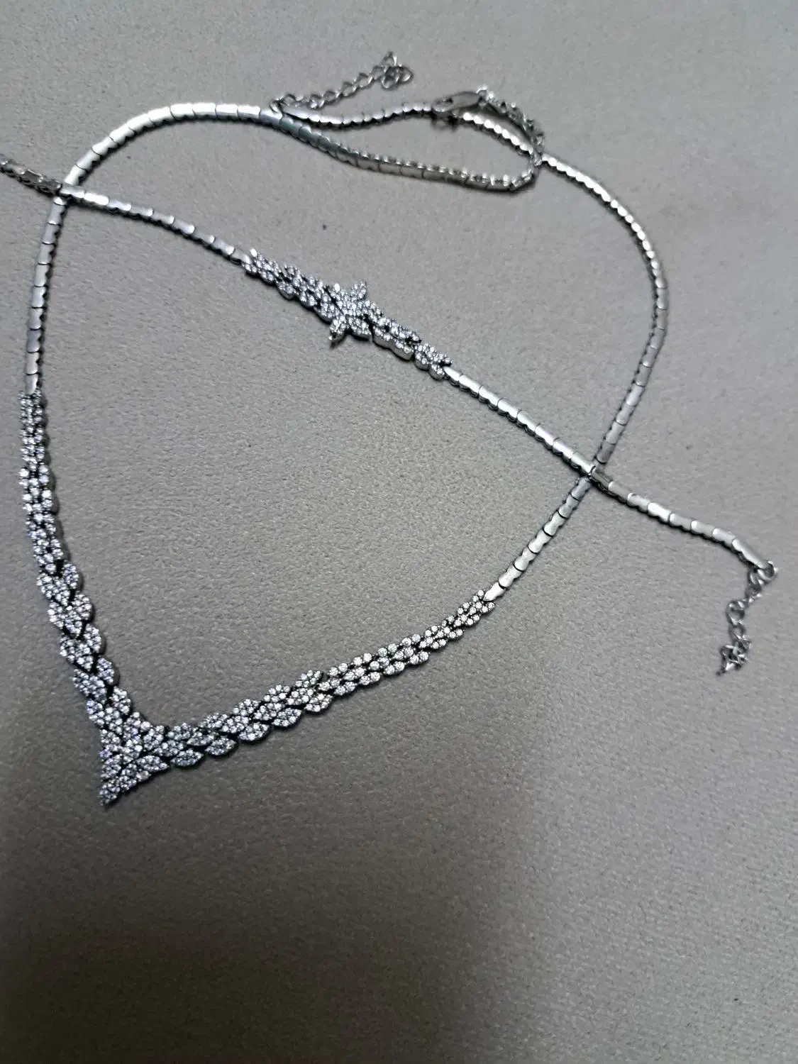 سلام نیم ست نقره بدون گوشواره|بدلیجات|ساوه, |دیوار