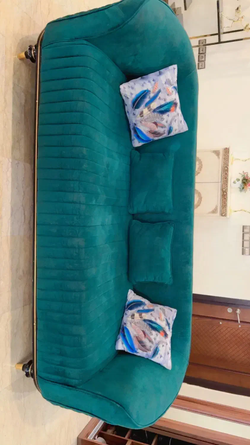 ست مبل چستر در حد نو|مبلمان خانگی و میز عسلی|تهران, باغ فیض|دیوار