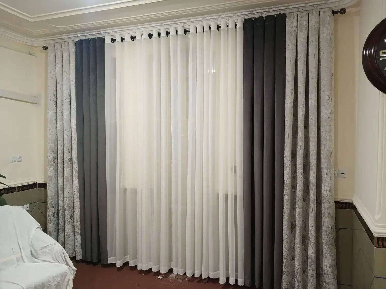 نصاب پرده|خدمات پیشه و مهارت|دهدشت, |دیوار