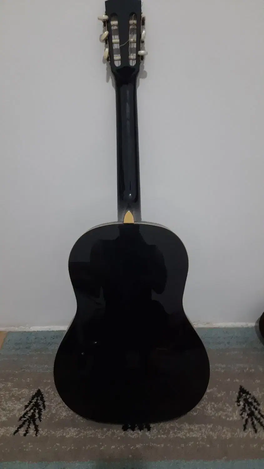 گیتار کلاسیک Hofner HAC204 مشکی|گیتار، بیس، امپلیفایر|لنگرود, |دیوار