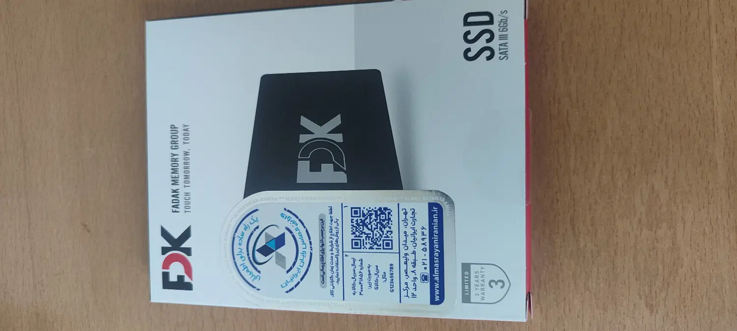 هارد SSD فدک 256 گیگ|قطعات و لوازم جانبی رایانه|تهران, خاک سفید|دیوار