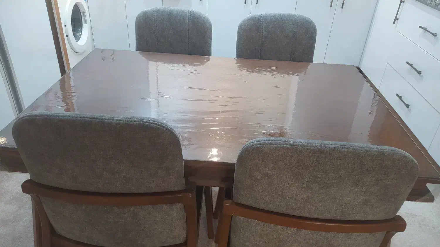 میز غذا خوری|میز و صندلی غذاخوری|شازند, |دیوار