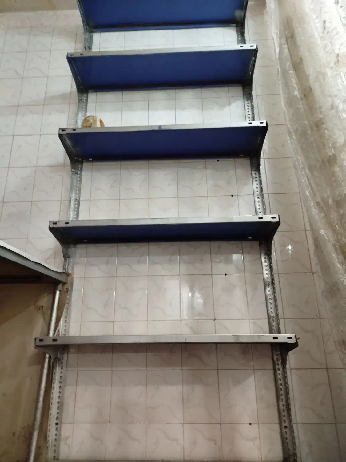 قفسه فلزی|کتابخانه، شلف، قفسههای دیواری|خمینیشهر, |دیوار