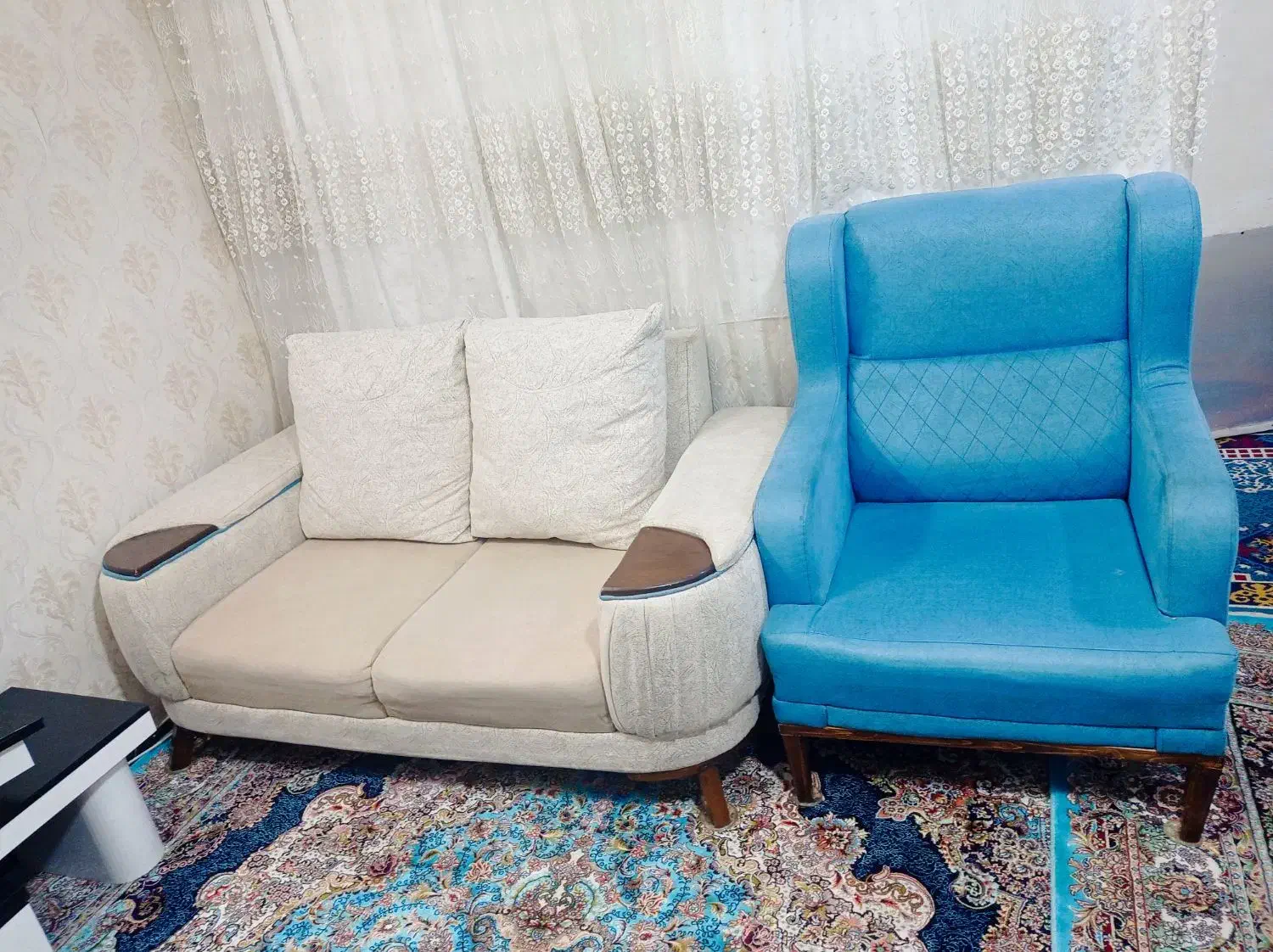 مبل ۷نفره کامفورت|مبلمان خانگی و میز عسلی|باقرشهر, |دیوار