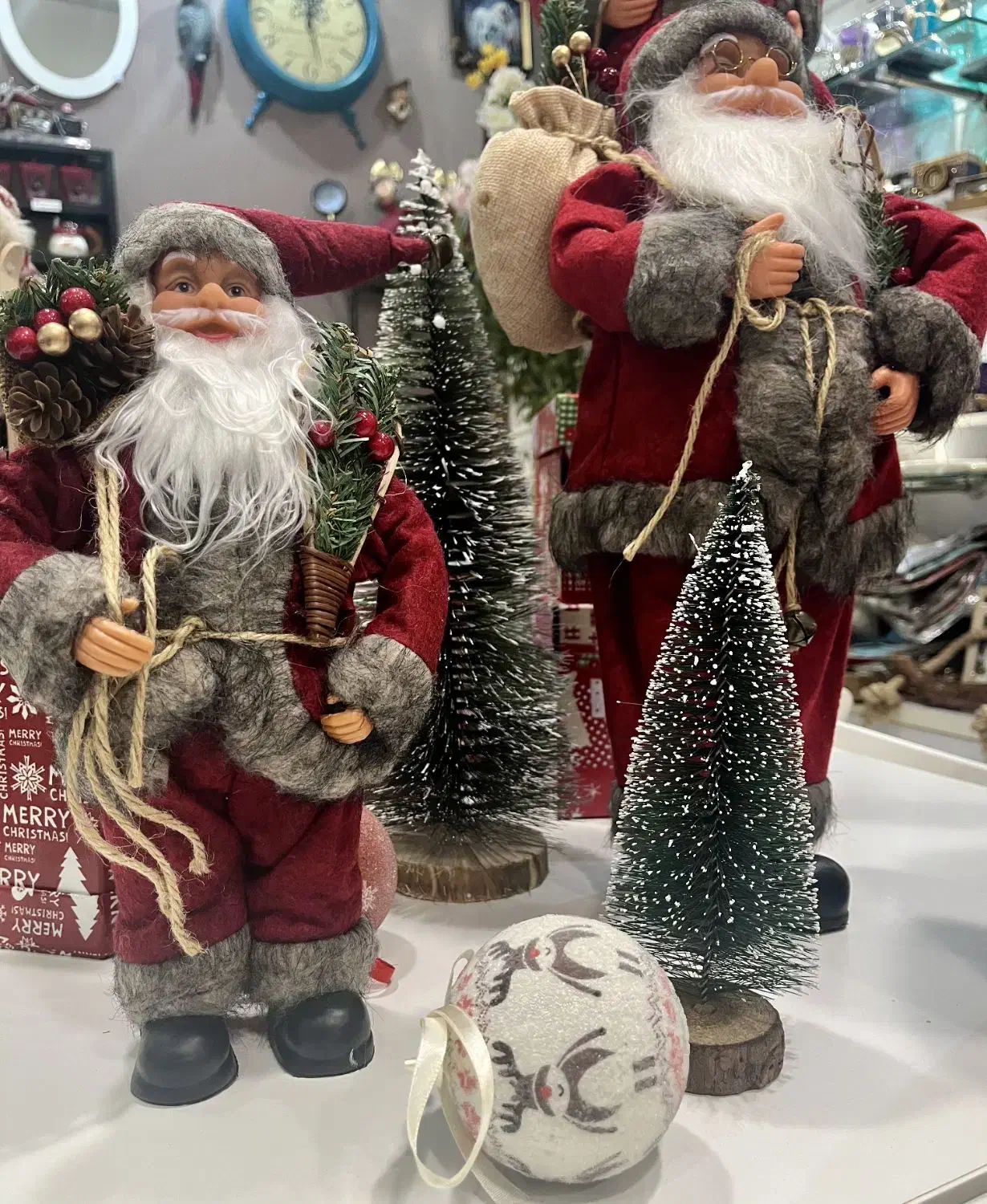 اکسسوری کریسمس بابانوئل|صنایع دستی و سایر لوازم تزئینی|اصفهان, قلعه طبره|دیوار