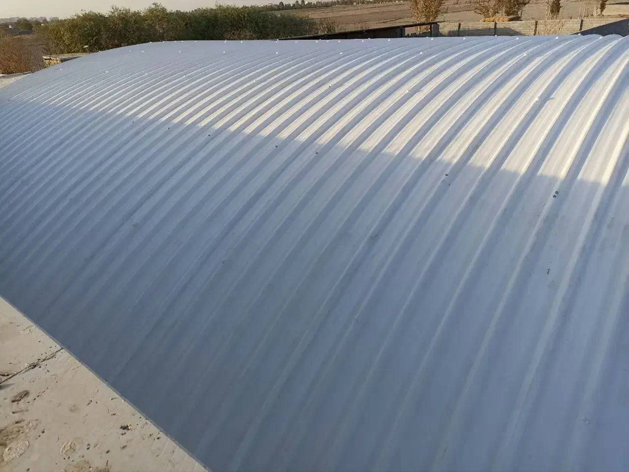 سقف قوسی - ساخت سوله قوسی|مصالح و تجهیزات ساختمان|رشت, رودباری|دیوار