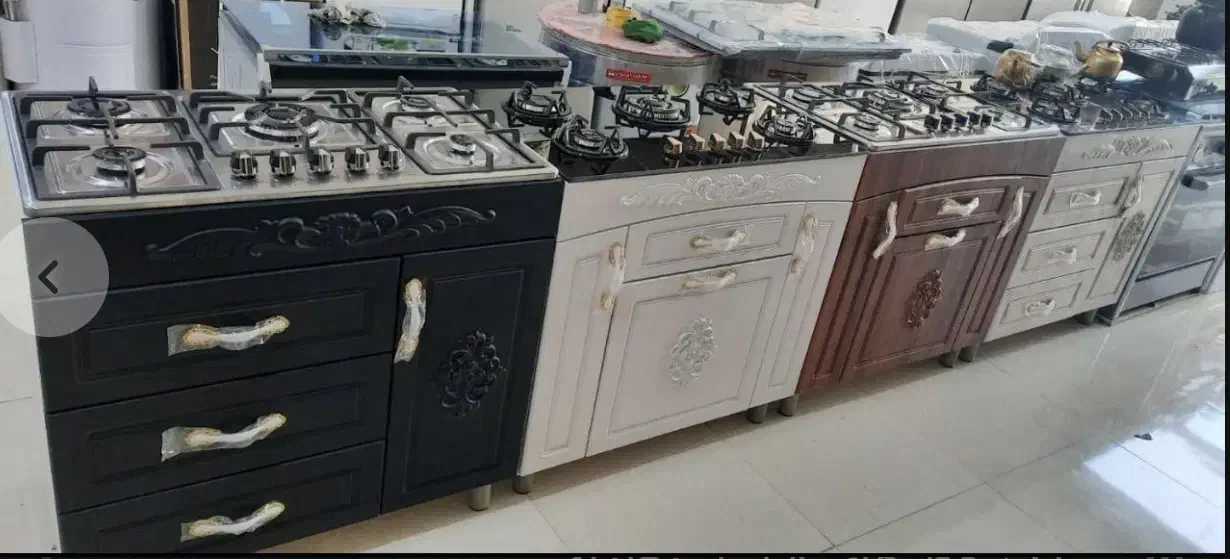 انواع اجاق گاز فلزی و چوبی|اجاق گاز و لوازم برقی پختوپز|بومهن, |دیوار