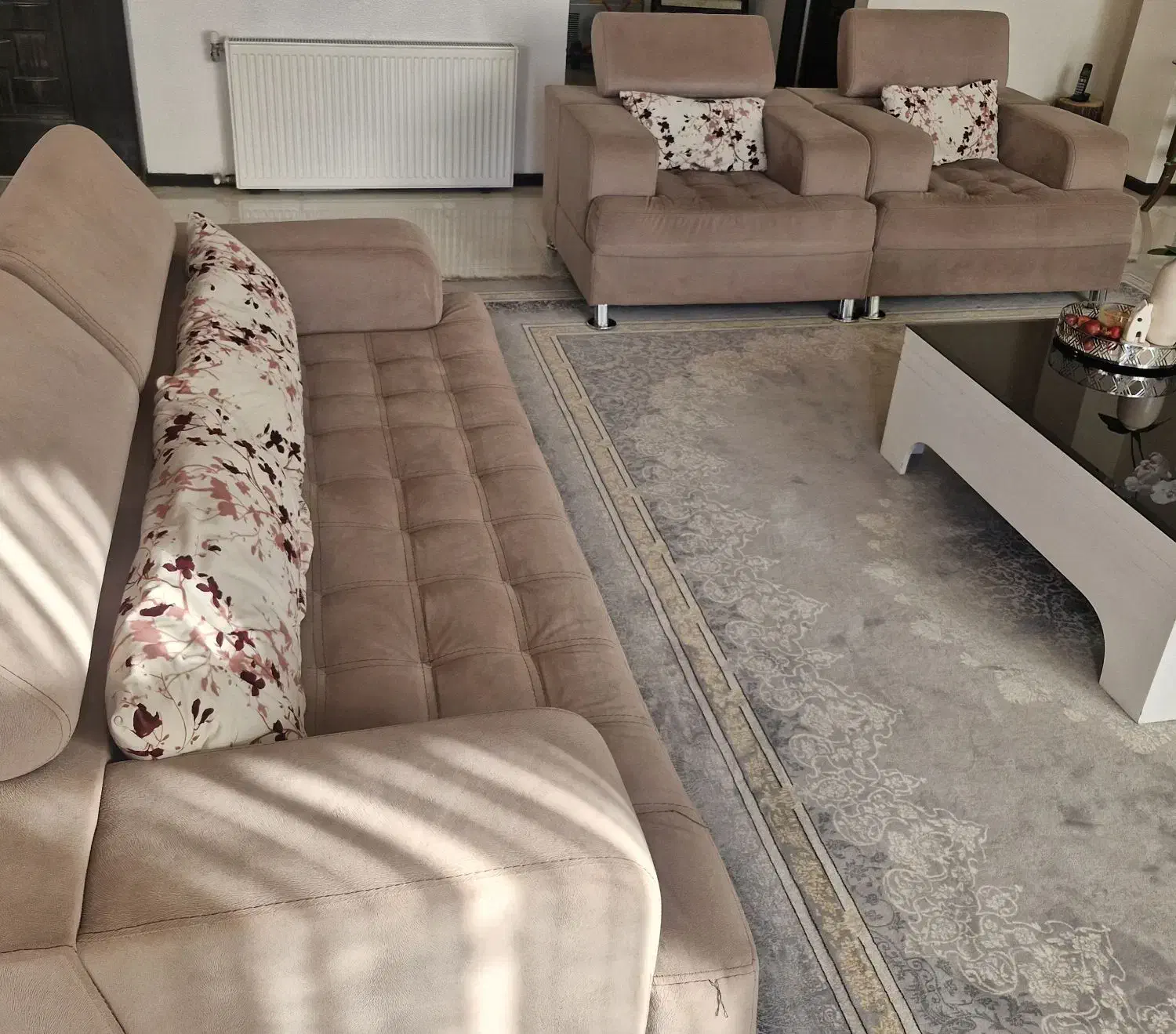 مبل ۷ نفره|مبلمان خانگی و میز عسلی|شاهین‌شهر, فردوسی|دیوار