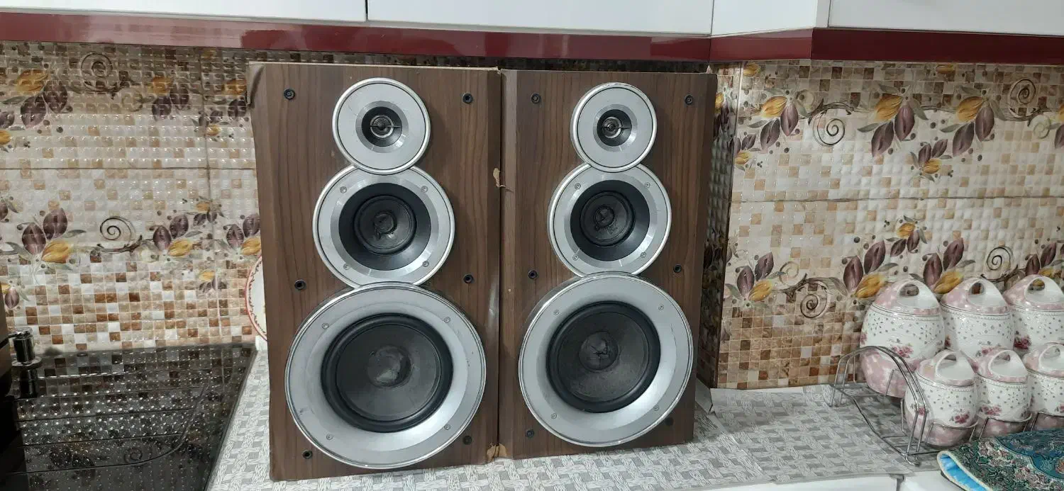 باند چوبی قدیمی|سیستم صوتی خانگی|مشکیندشت, |دیوار