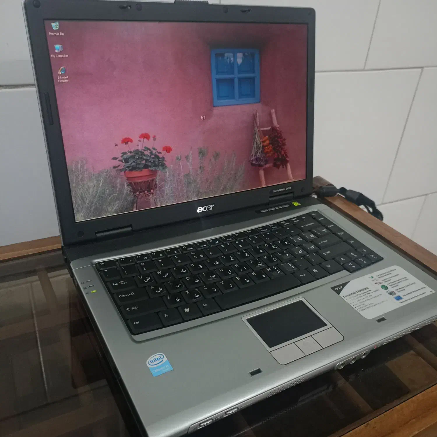 لپ تاپ ایسر 14 اینچ acer مدل travelmate2420|رایانه همراه|یزد, |دیوار