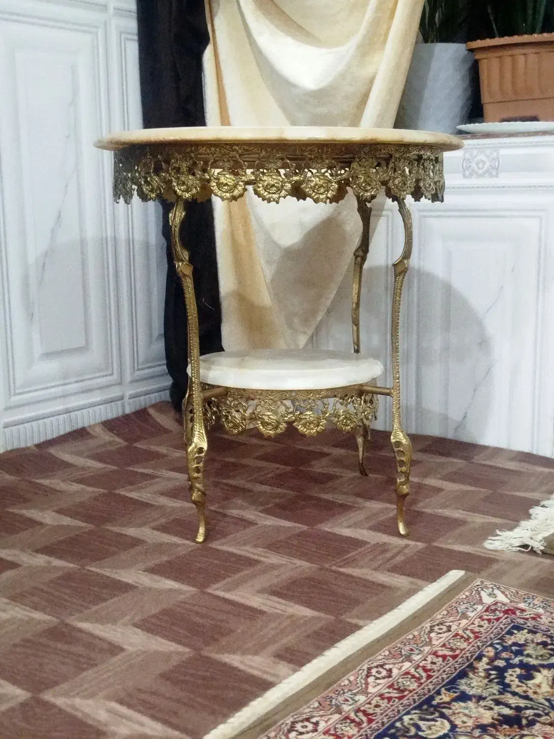 میز برنز|میز تلفن|بناب, |دیوار