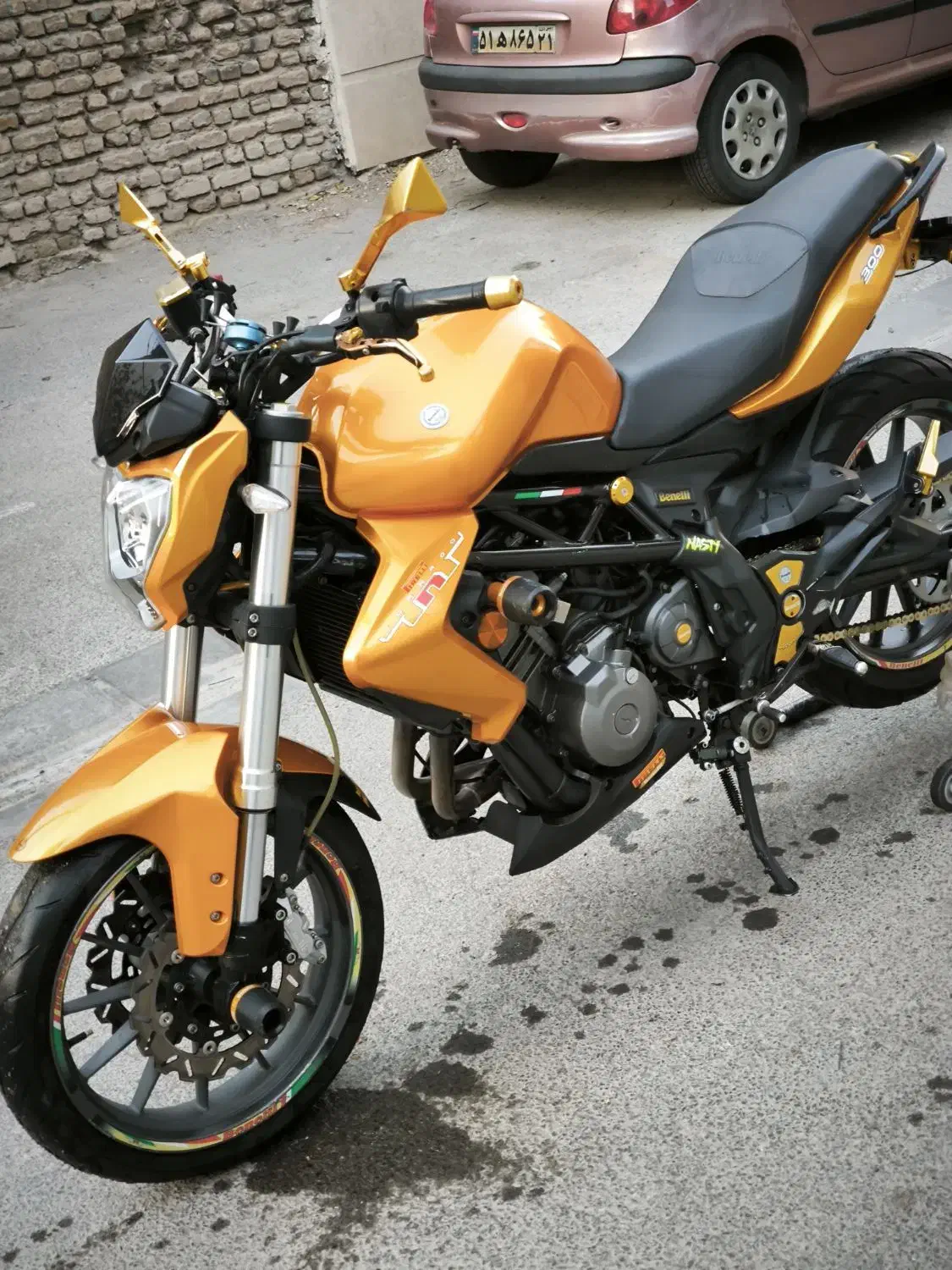 بنلی 300 طلایی ۱۳۹۶، کمکار و فول امکانات|موتورسیکلت|شهریار, شهریار|دیوار