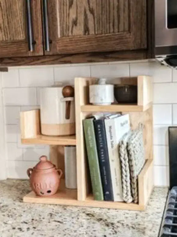 ساخت سفارشی انواع ارگانایزر و نظم دهنده چوبی|کتابخانه، شلف، قفسه‌های دیواری|کاشان, دشت چال|دیوار