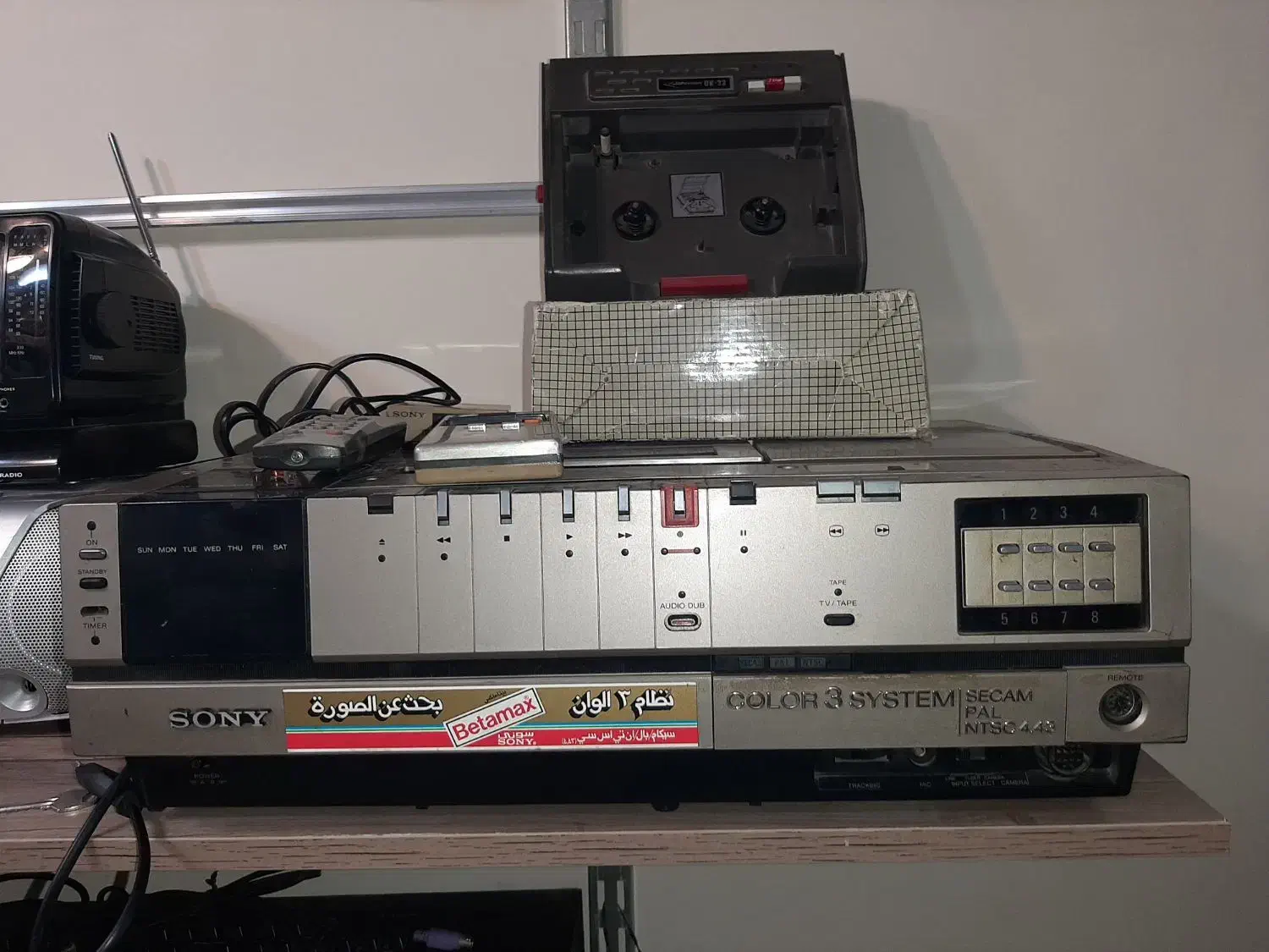 تعدادی لوازم صوتی تصویری نوستالژیک|صوتی و تصویری|تهران, شهرک دریا|دیوار