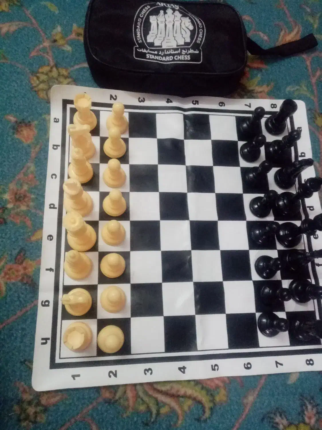 شطرنج فدراسیونی همراه باکیف|اسباب‌‌بازی|تهران, جوادیه تهرانپارس|دیوار