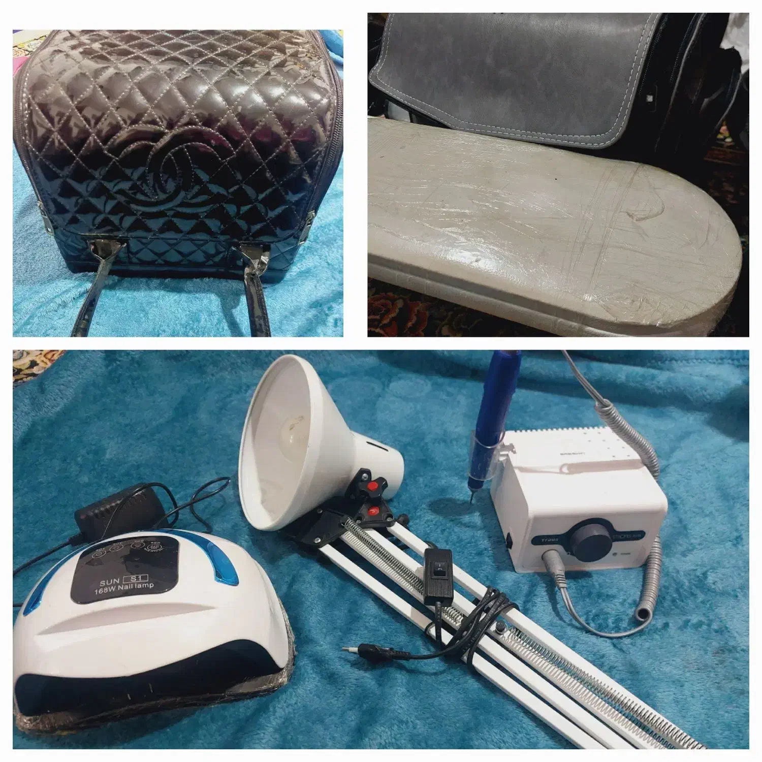 وسایل کاشت ناخن کامل|آرایشی، بهداشتی، درمانی|بروجرد, |دیوار