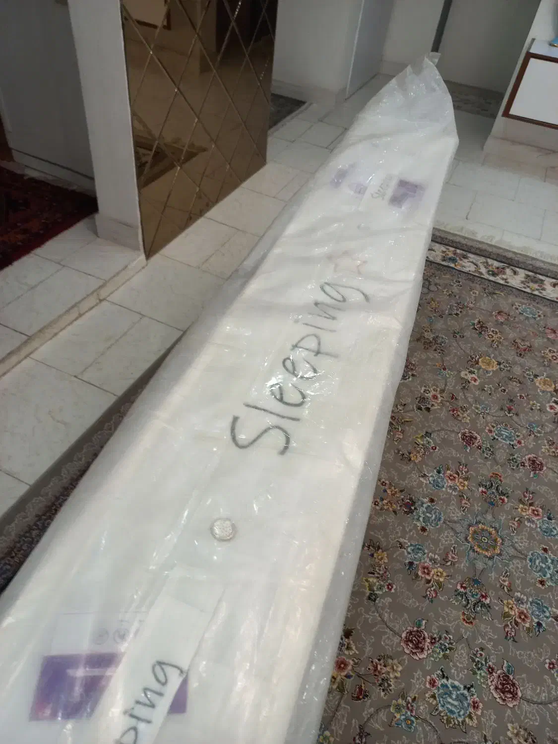 تشک تک نفره|رختخواب، بالش، پتو|پرند, فاز ۶|دیوار