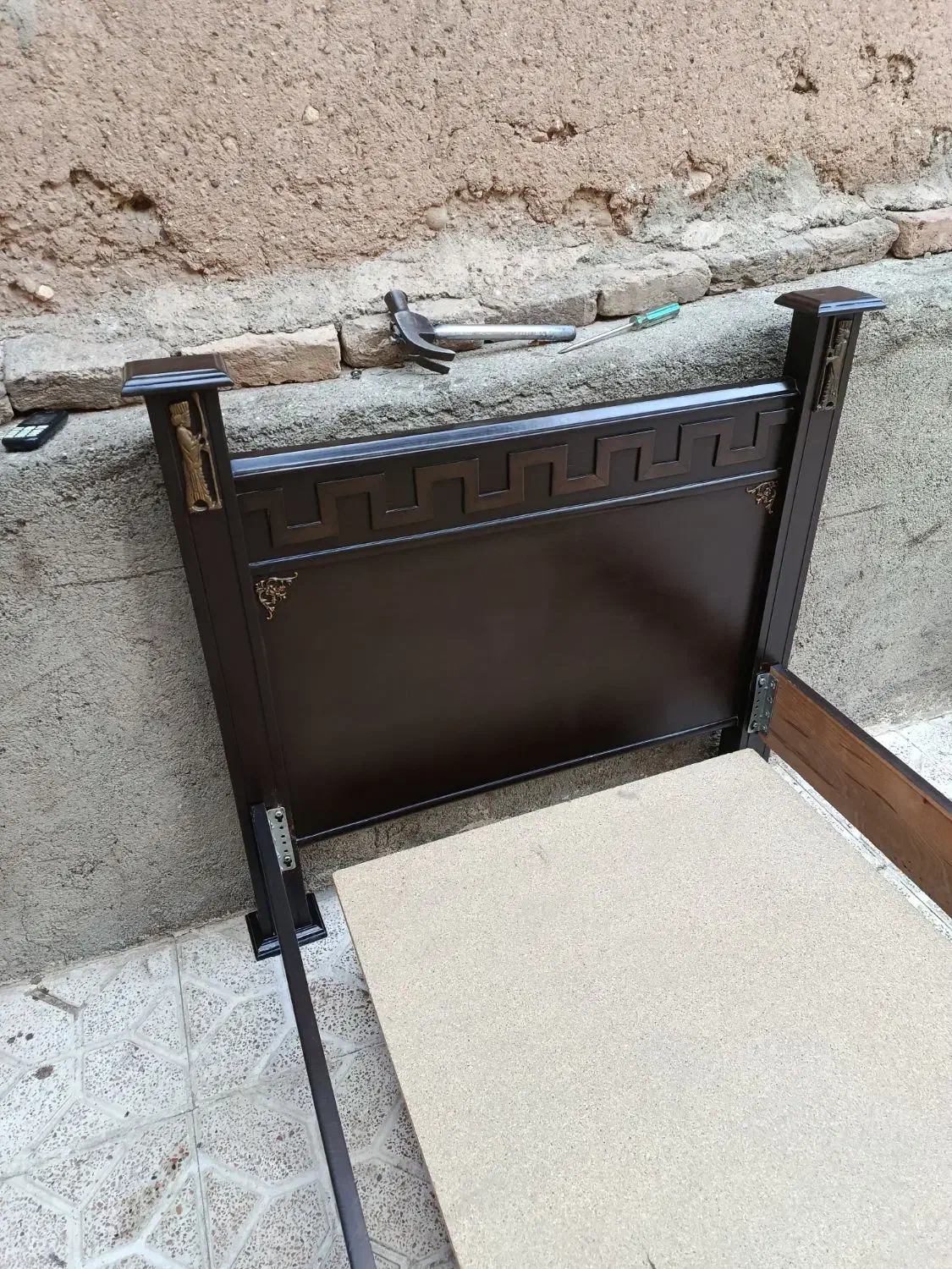 تخت خواب تک نفره درحدنو|تخت و سرویس خواب|تبریز, |دیوار