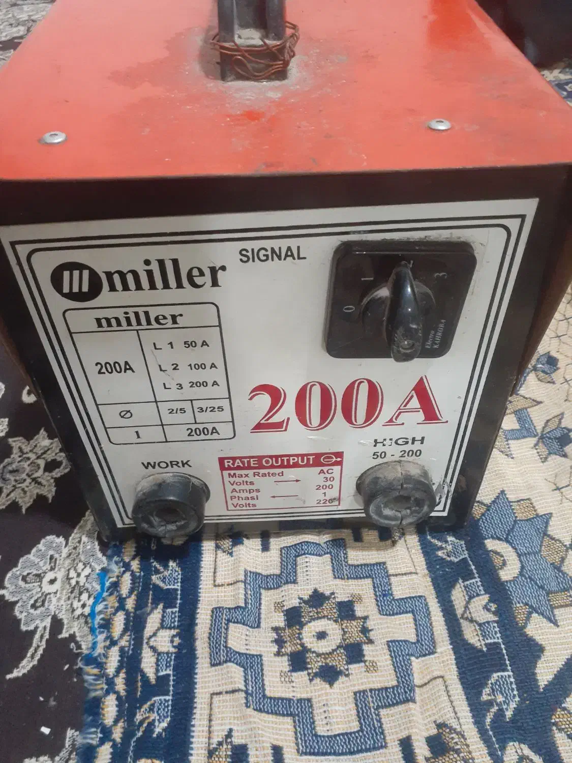 دستگاه جوش ۲۰۰امپر سیم پیچی فابریک|ابزارآلات|الوند, |دیوار