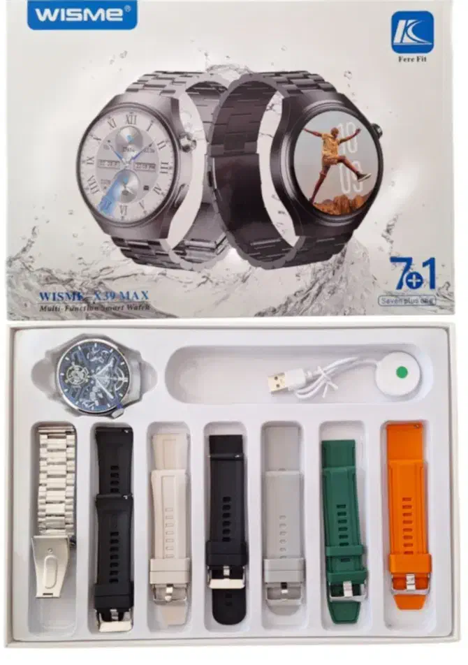 ساعت هوشمند مدل برند WISME مدل X39 MAX|ساعت|تالش, هشتپر|دیوار