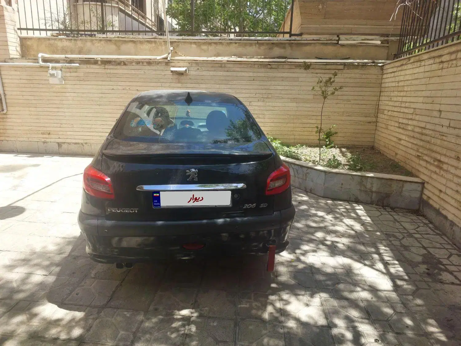 ۲۰۶ sd v8 90 معاوضه با لندمارک|خودرو سواری و وانت|تهران, الهیه|دیوار
