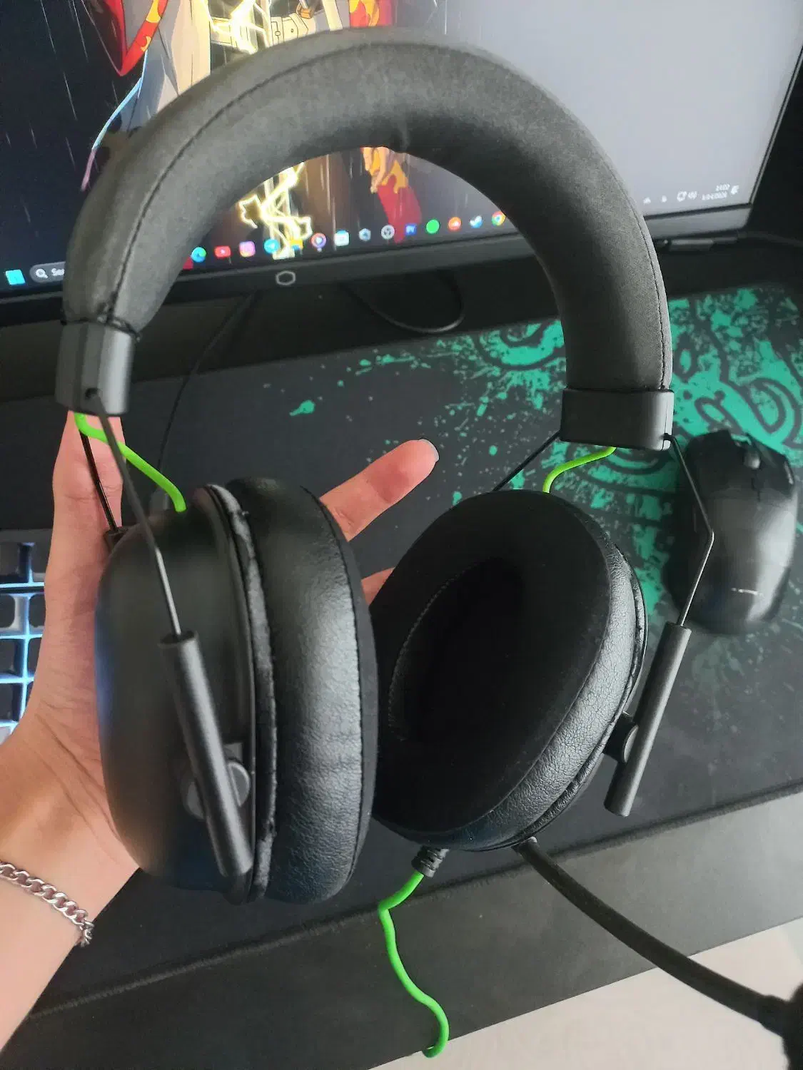 هدفون ریزر Blackshear v2 x|قطعات و لوازم جانبی رایانه|تهران, نیروی هوایی (پیروزی)|دیوار