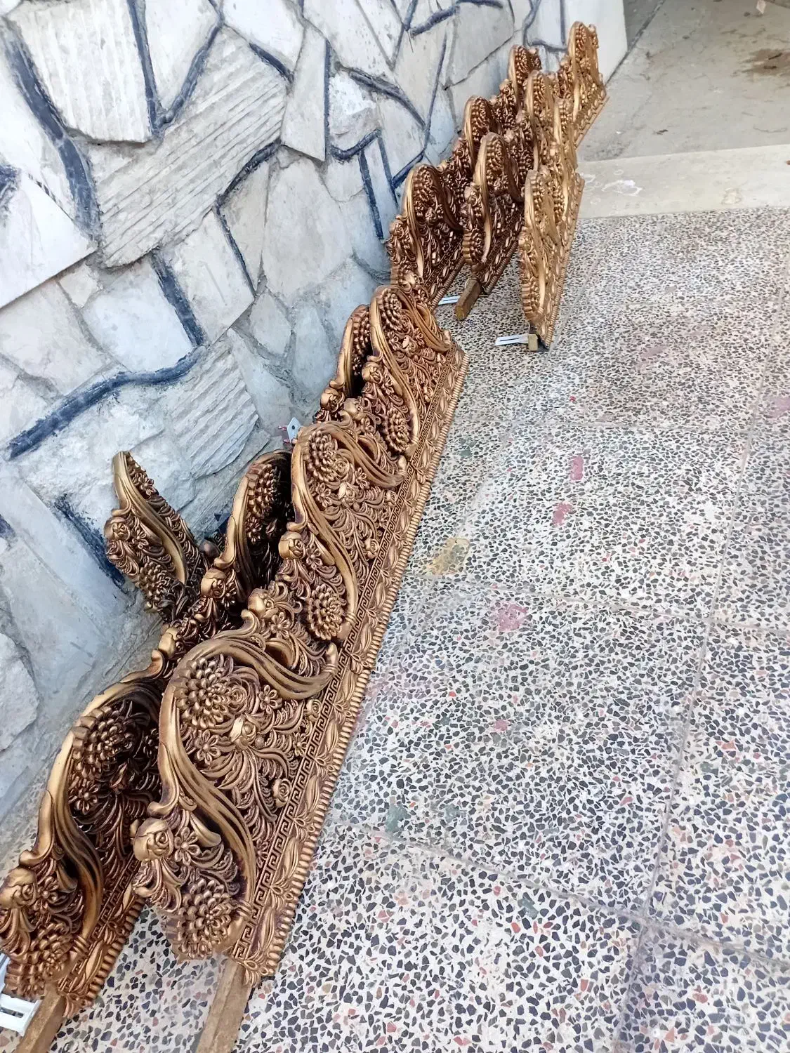 پنج متر کتیبه در حد نو|پرده، رانر، رومیزی|نهاوند, |دیوار