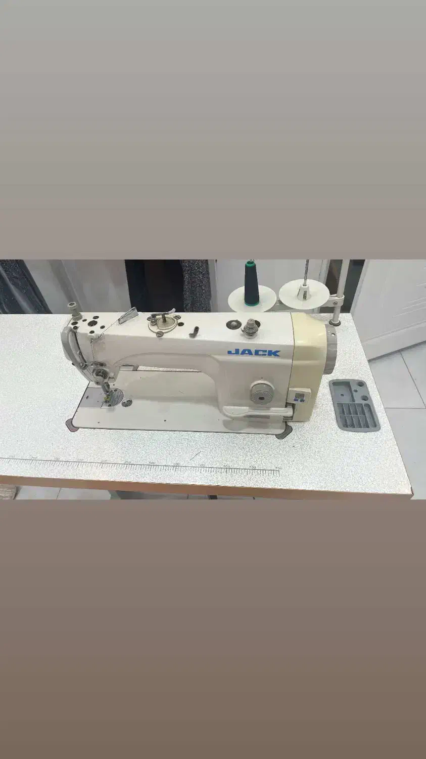 چرخ خیاطی جک تمیز مثل نو|چرخ خیاطی و ریسندگی|ایوان, |دیوار