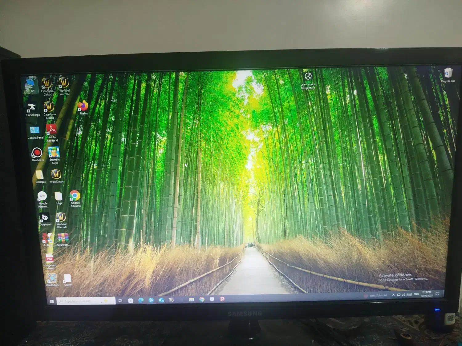 مانیتور سامسونگ 20اینچ|قطعات و لوازم جانبی رایانه|خورموج, |دیوار