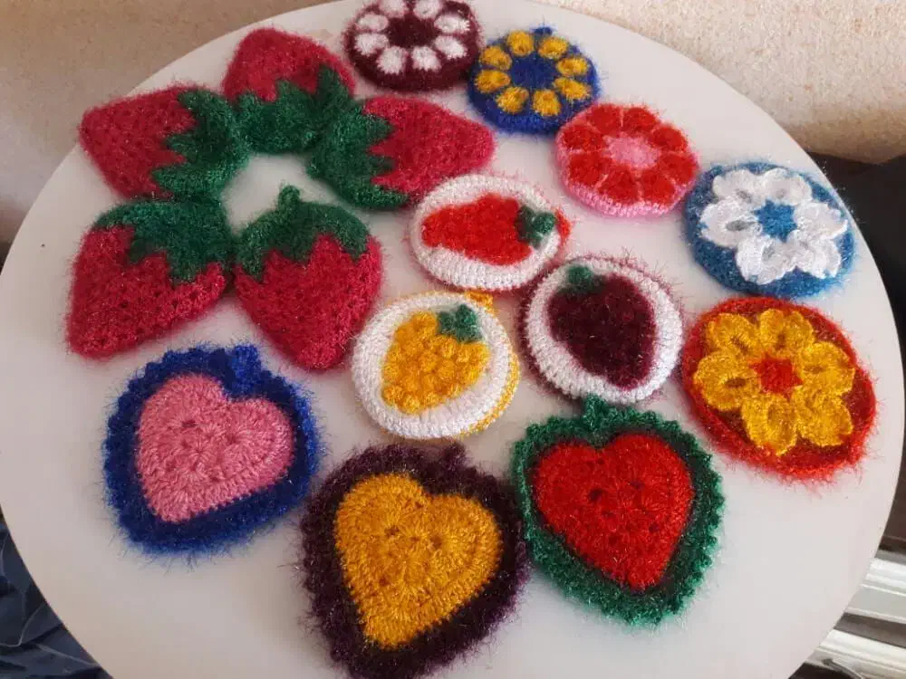 اسکاج های بافتنی|لوازم نظافت|صدرا-فارس, فاز ۱|دیوار