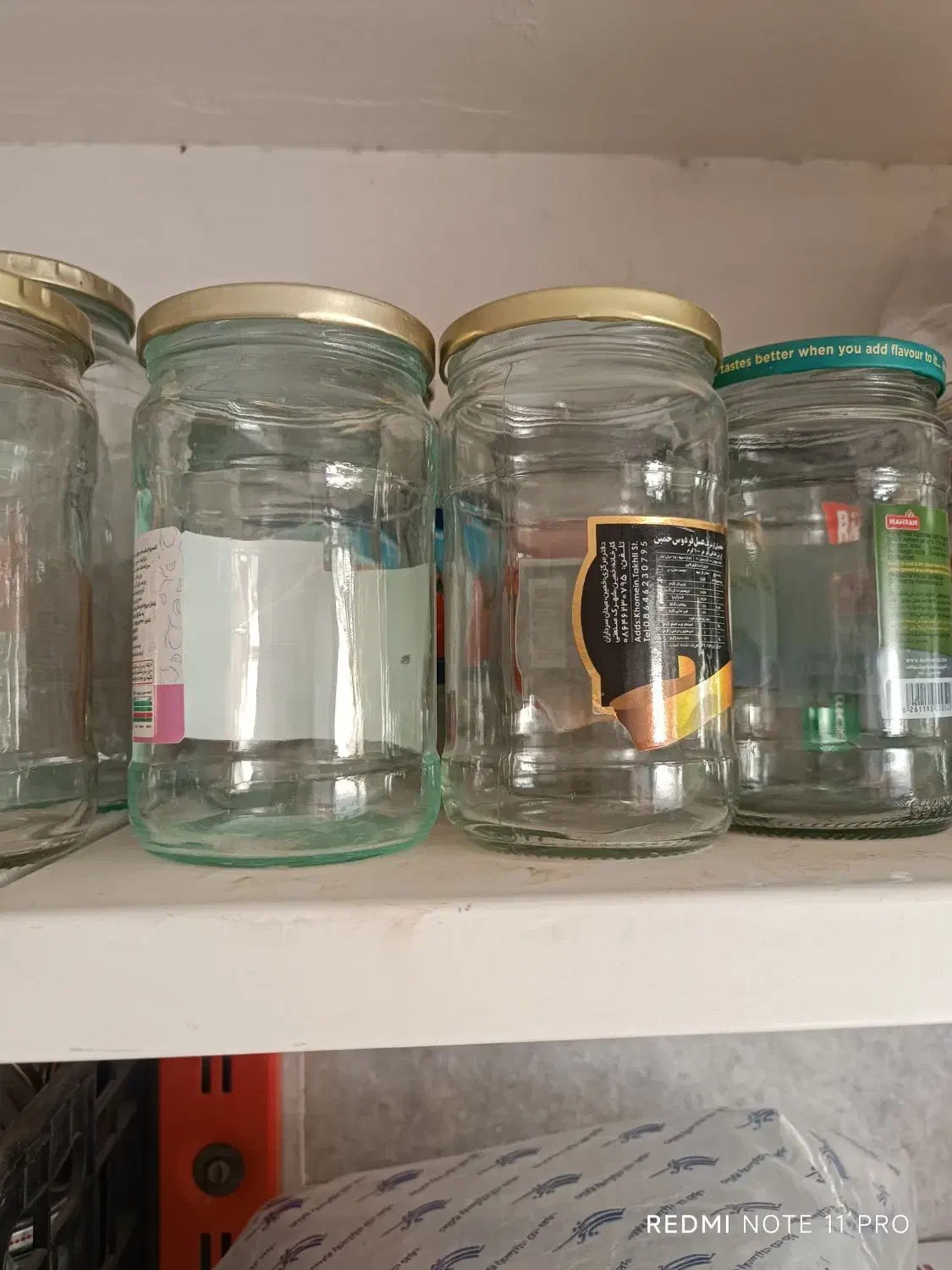 شیشه رب|ظروف نگهدارنده، پلاستیکی، یک‌بارمصرف|یزد, |دیوار