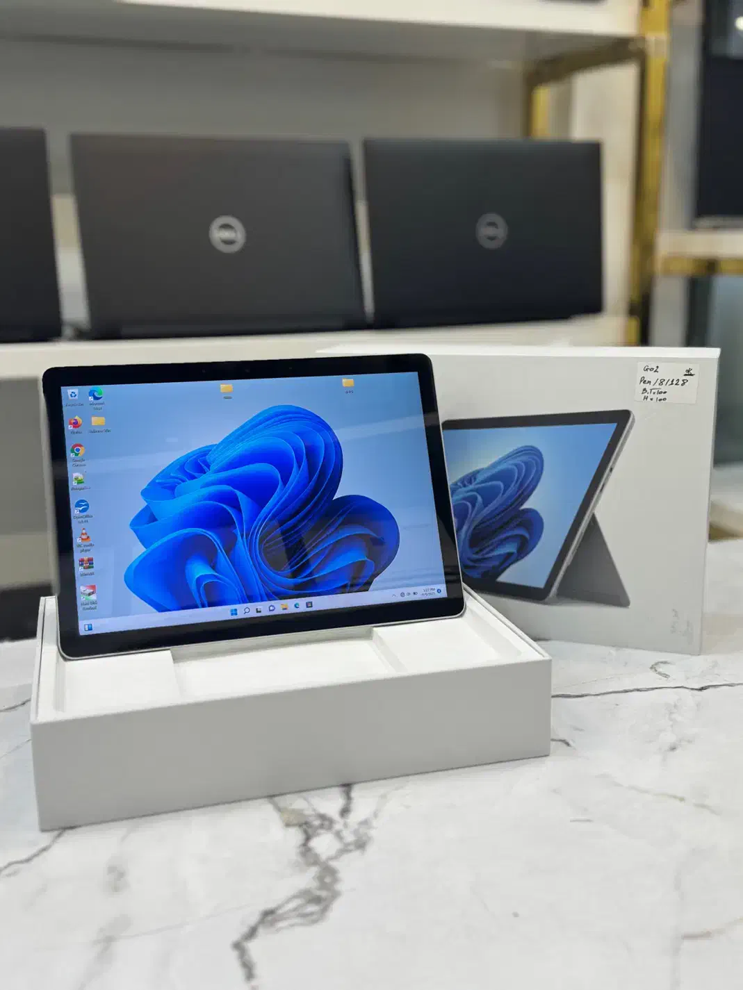 Surface Pro Go در حد نو با باکس|رایانه همراه|شیراز, ملاصدرا|دیوار