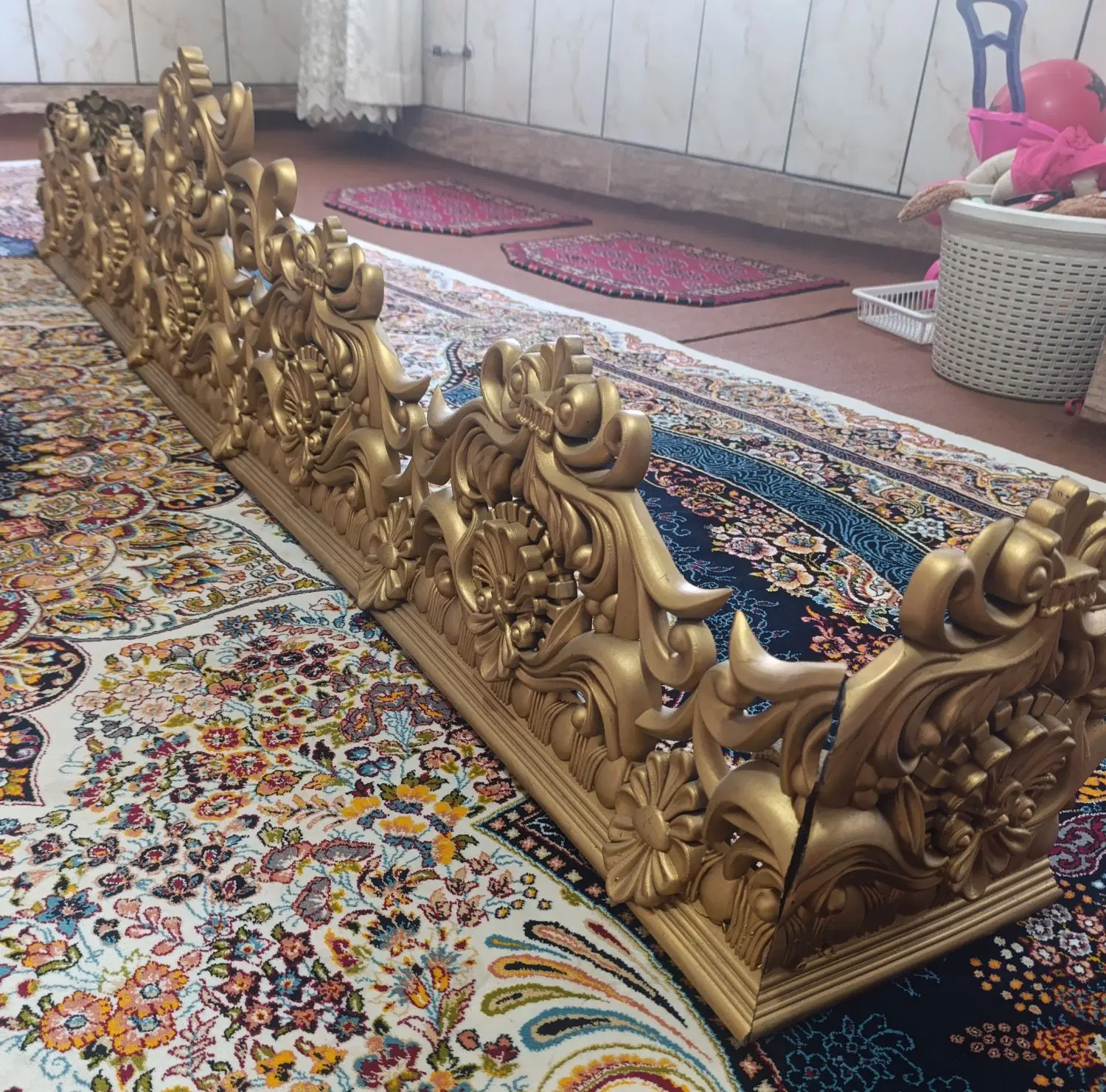 کتیبه|پرده، رانر، رومیزی|گنبد کاووس, |دیوار