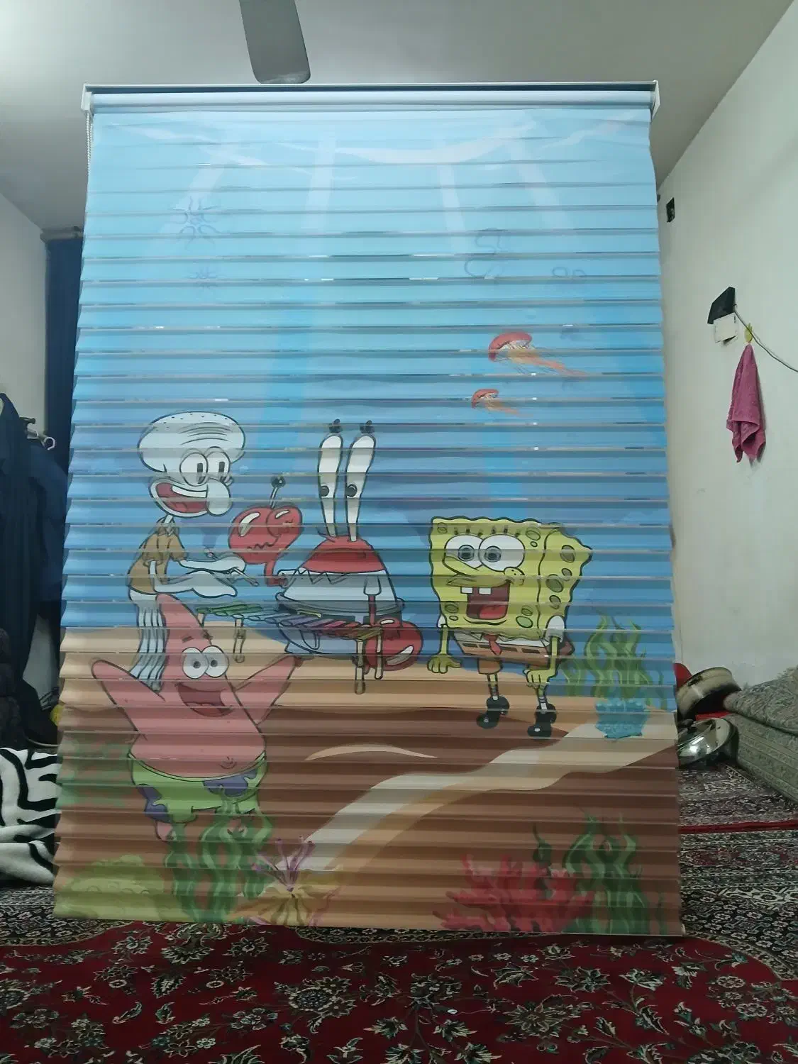 پرده|پرده، رانر، رومیزی|اهواز, کمپلو جنوبی|دیوار