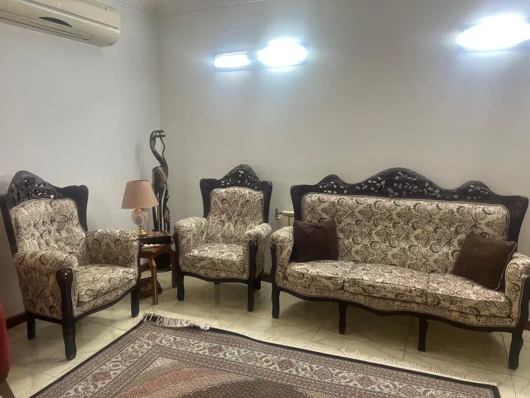 مبلمان۹نفره سلطنتی سالم|مبلمان خانگی و میز عسلی|آمل, |دیوار