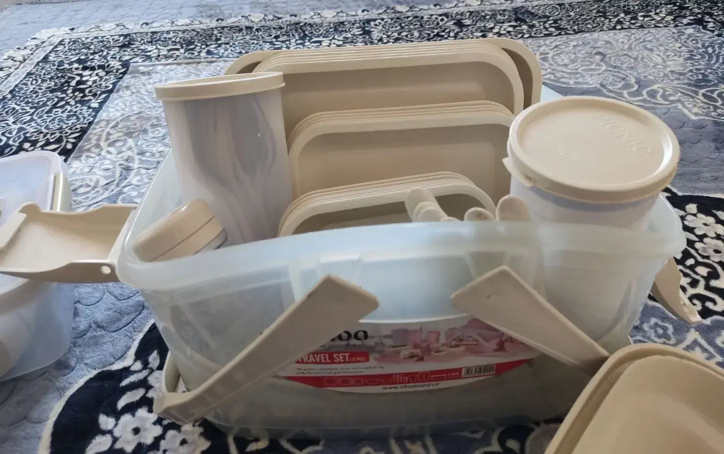 ظروف مسافرتی و پیک نیک|ظروف نگهدارنده، پلاستیکی، یک‌بارمصرف|اهواز, نادری|دیوار