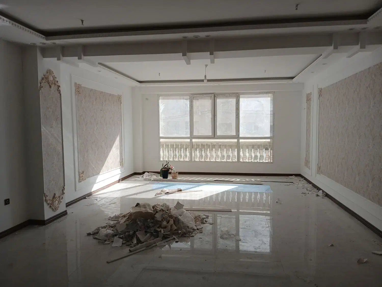 نقاشی ساختمان|خدمات پیشه و مهارت|مشهد, هنرستان|دیوار