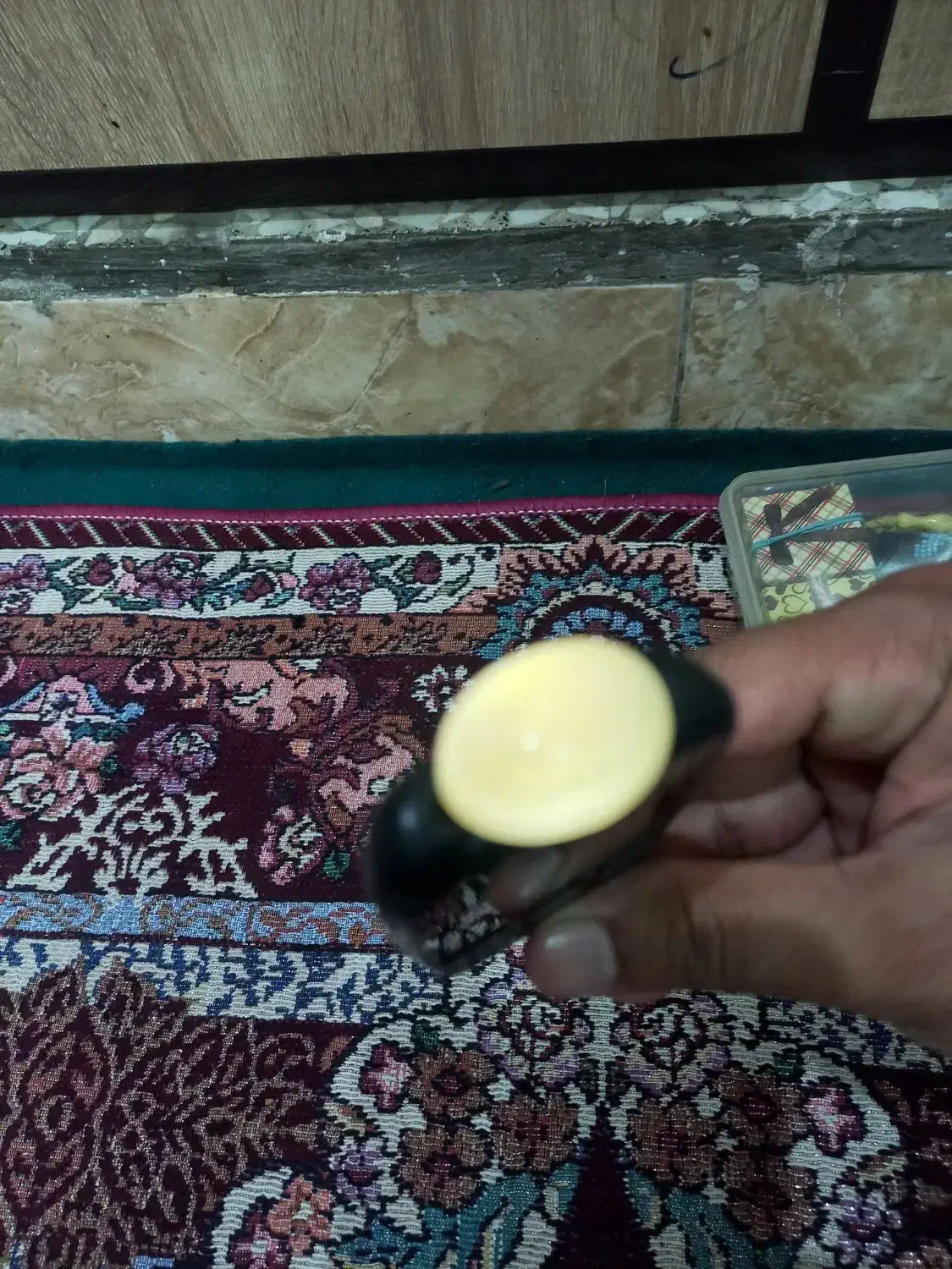 سنگ عقیق سلیمانی عتیقه قدیم سفید کمیاب|بدلیجات|اهواز, گلستان|دیوار