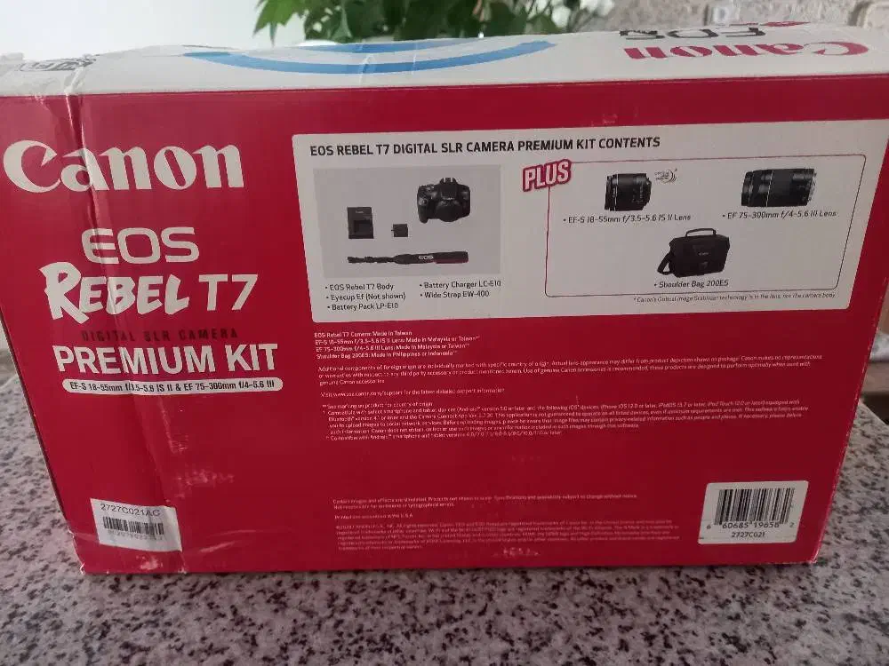 Canon rebel t7|دوربین عکاسی و فیلم‌برداری|قم, صفائیه|دیوار