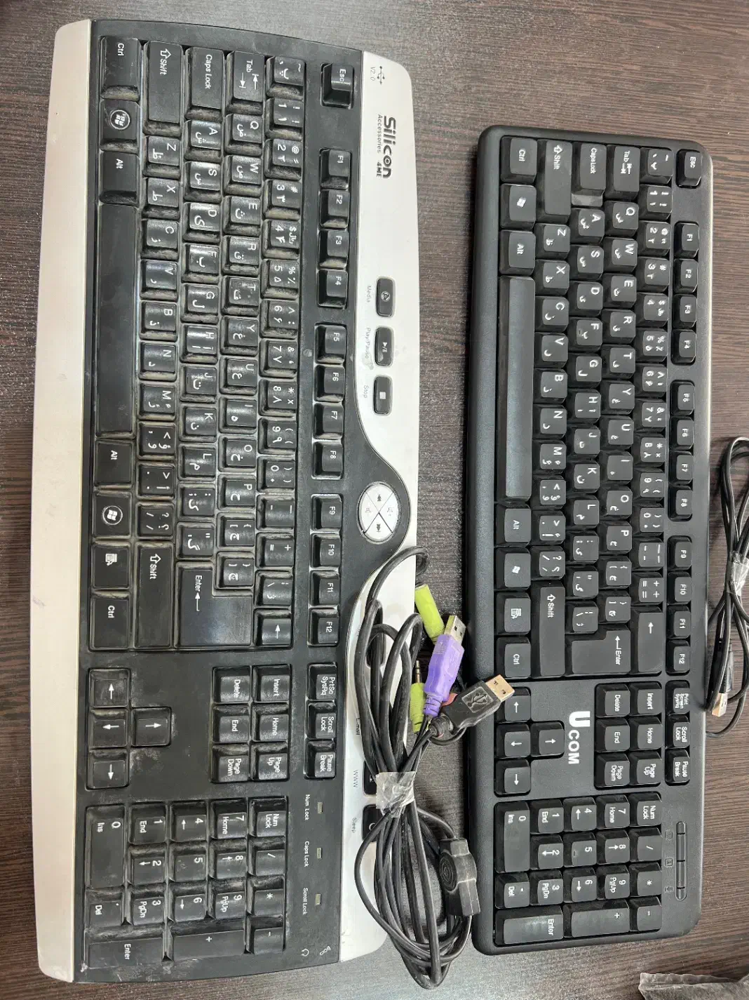 کیبورد دست دوم|قطعات و لوازم جانبی رایانه|نجفآباد, شهرک صنعتی نجف آباد|دیوار