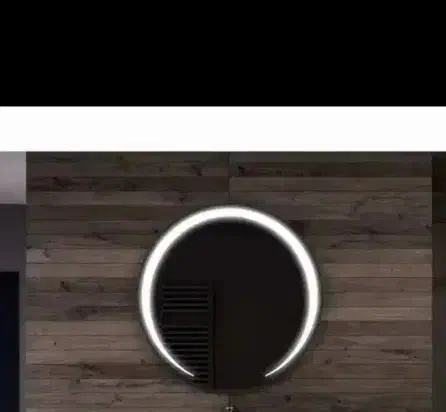 دوتا ایینه بک لایت دکوراتیو|آینه|گرگان, |دیوار